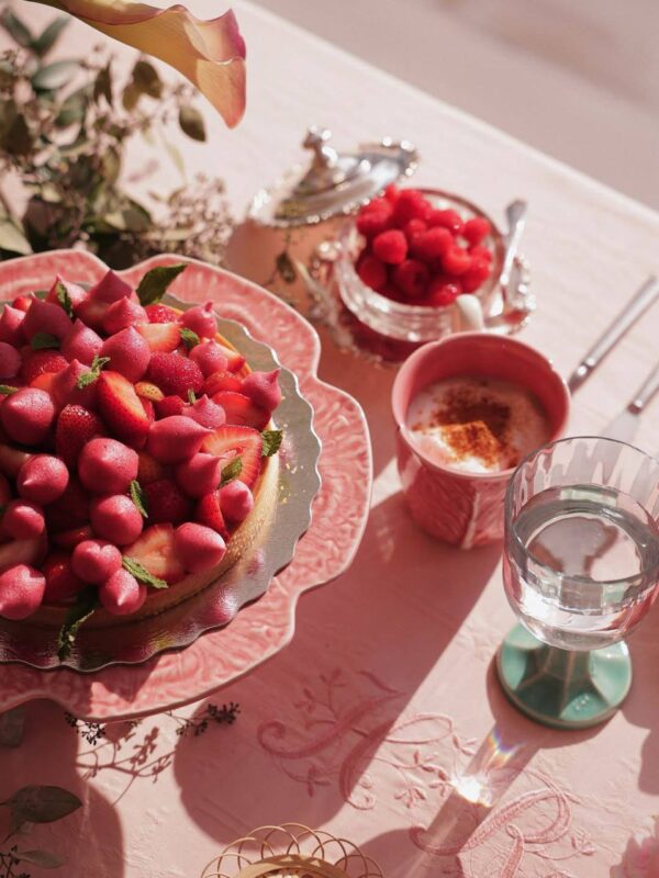 [PRE-ORDER] BORDALLO PINHEIRO Cabbage Pink Olive Dish - Image 8