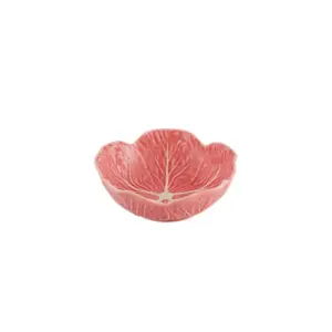 [PRE-ORDER] BORDALLO PINHEIRO Cabbage Pink Bowl 17.5