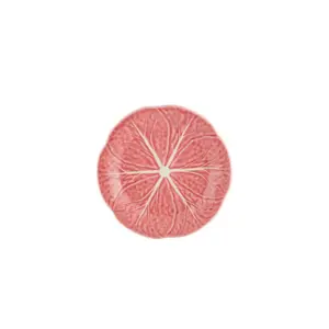 [PRE-ORDER] BORDALLO PINHEIRO Cabbage Pink Dinner Dessert Plate 19