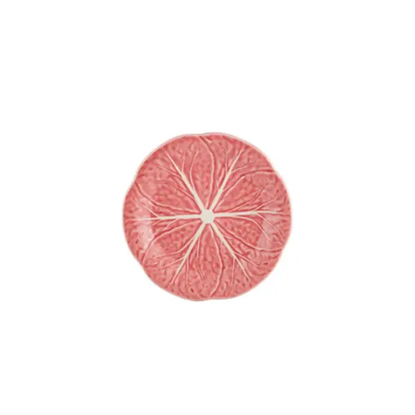 [PRE-ORDER] BORDALLO PINHEIRO Cabbage Pink Dinner Dessert Plate 19