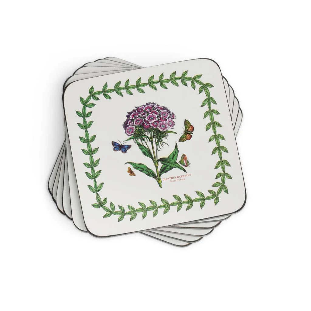 [PREORDER] PORTMEIRION Botanic Garden Coasters - Set of 6